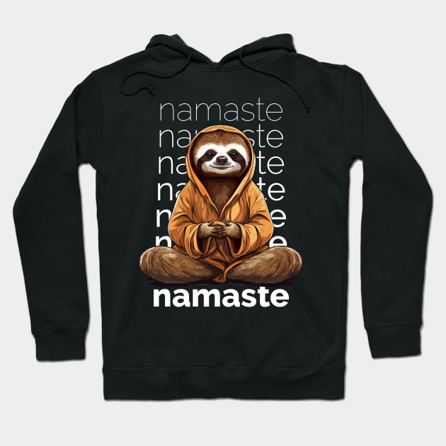 Namaste Yoga Hoodie by Yopi